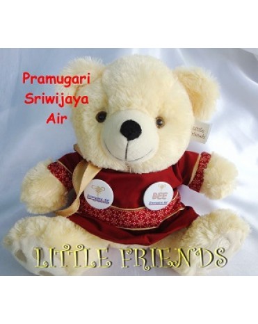 Boneka Profesi Pramugari Sriwijaya Air